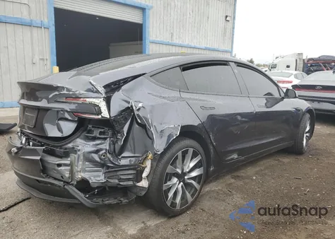 2024 Tesla Model 3 from USA, damaged, VIN 5YJ3E1EA8RF768975